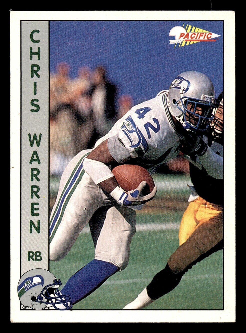 1992 Pacific #623 Chris Warren Football Card
